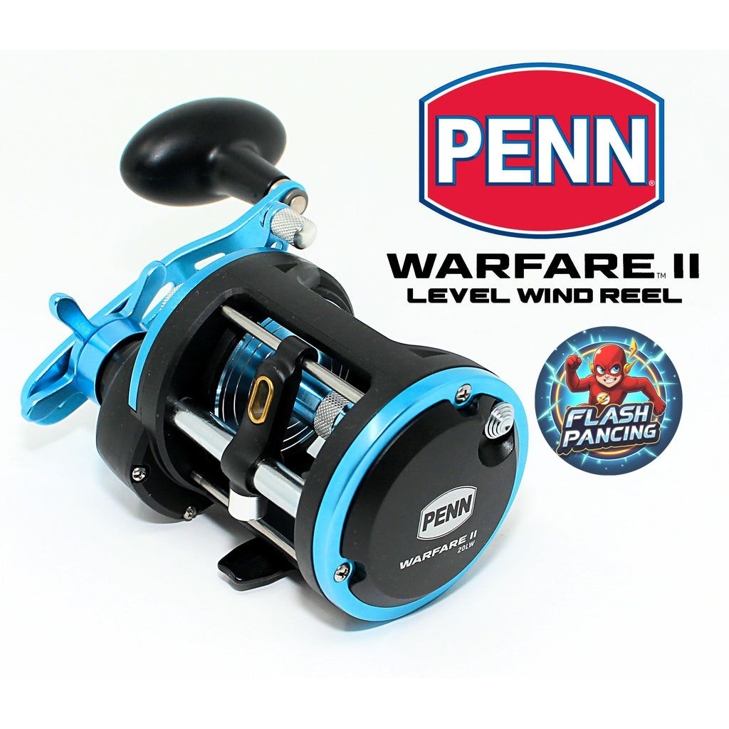 Reel PENN OH WARFARE ll & RIVAL ll (NEW) (15/20/30 LWLH) - (HANDLE KIRI)