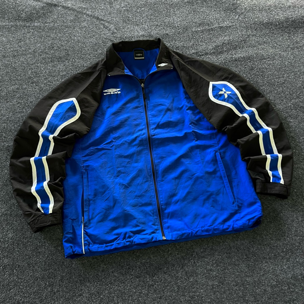 Vintage 00s Colorblok UMBRO Windbreaker (Boxy Cut)