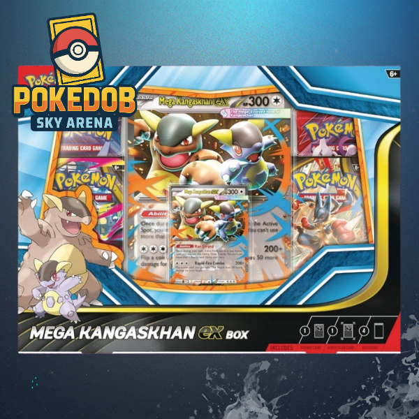 Pokemon Mega Kangaskhan ex Box Original Sealed | Kartu Pokemon English TCG Collection Box
