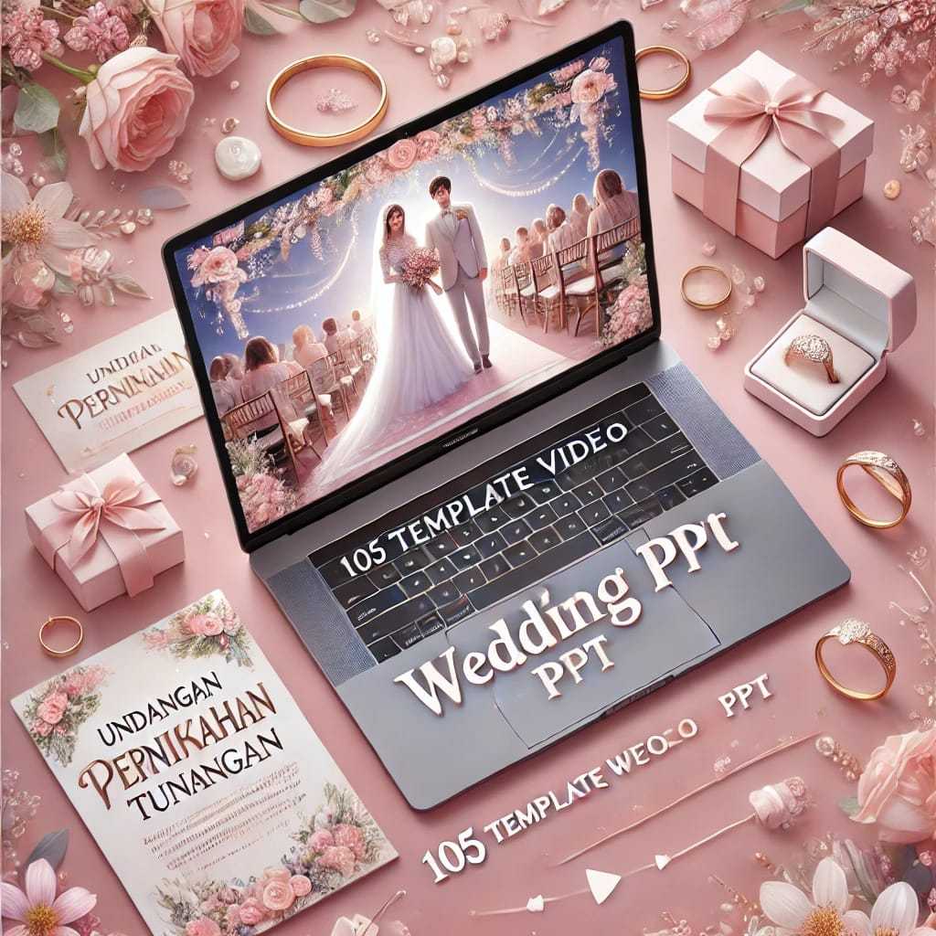 Promo Template Undangan Pernikahan Video Premium Edit