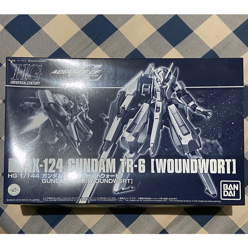 P-Bandai HG RX-124 Gundam TR-6 Woundwort Original Limited