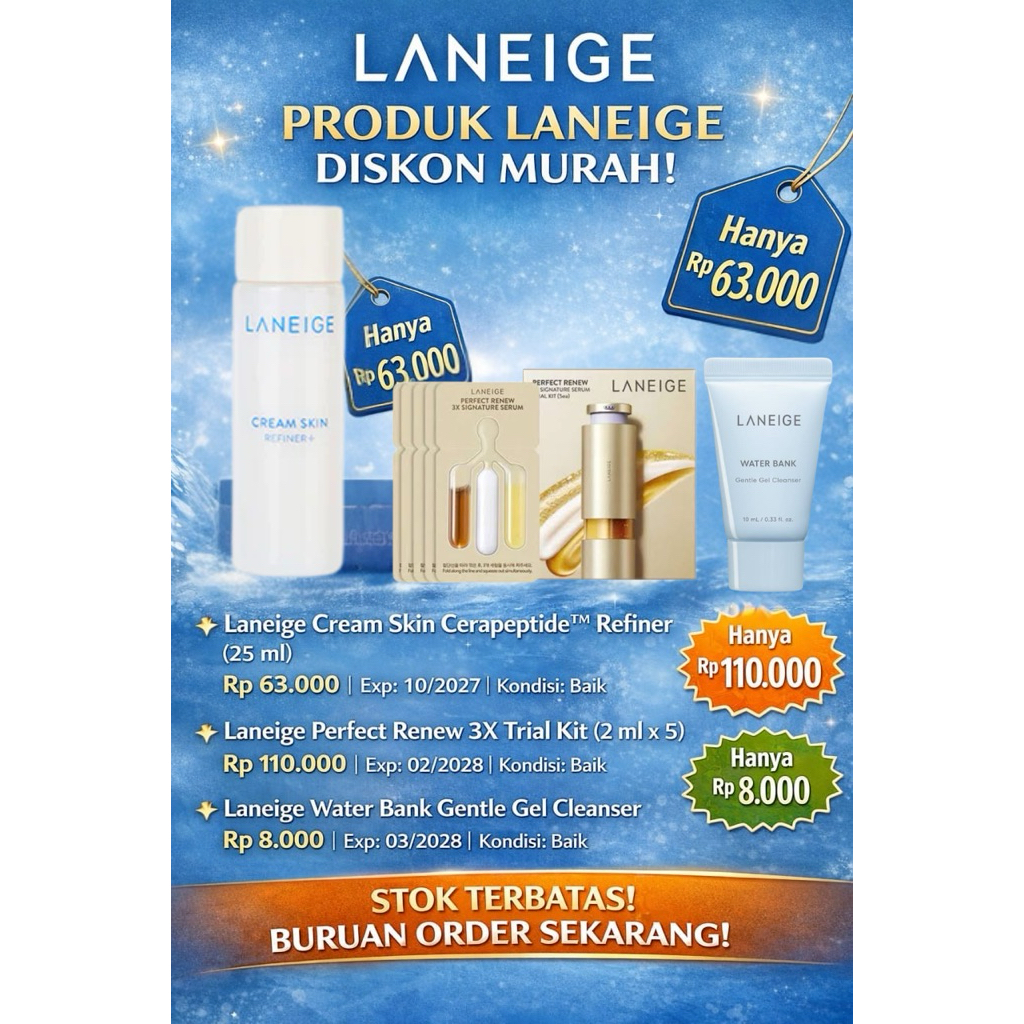 LANEIGE SKINCARE DISKON