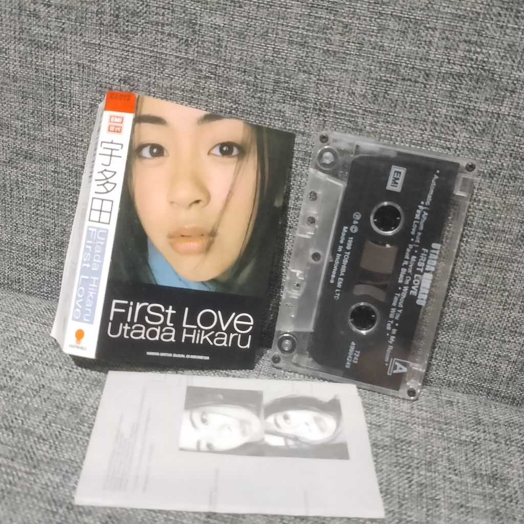 kaset pita Utada Hikaru First Love Original