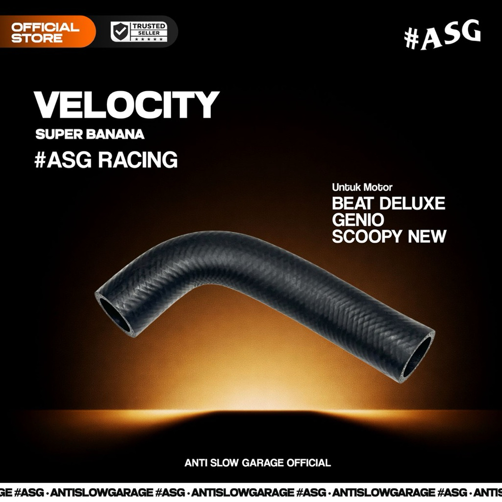 VELOCITY BANANA BEAT DELUXE GENIO SCOOPY NEW ANTI SLOW GARAGE