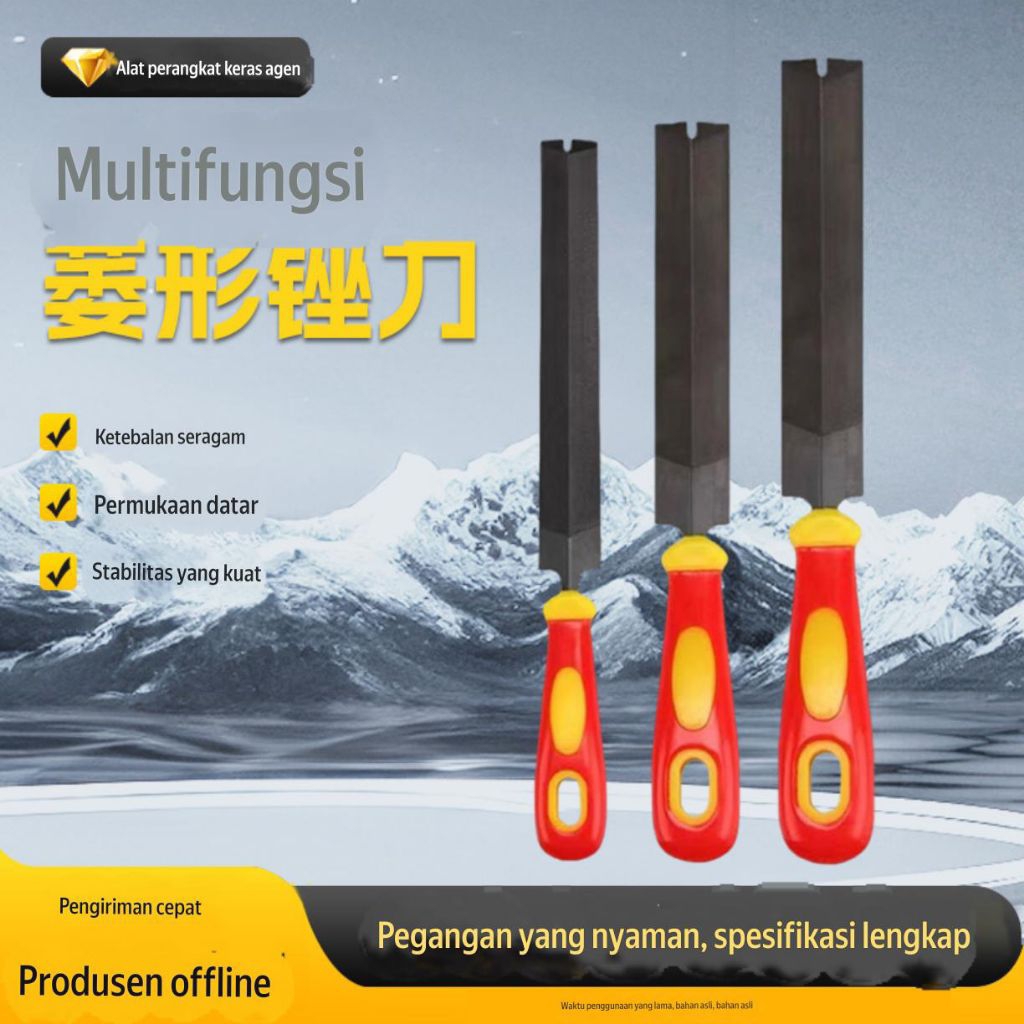 Kikir Gergaji kayu 8 Inch T12   Multifungsi, Ergonomis, Bahan Tahan Lama