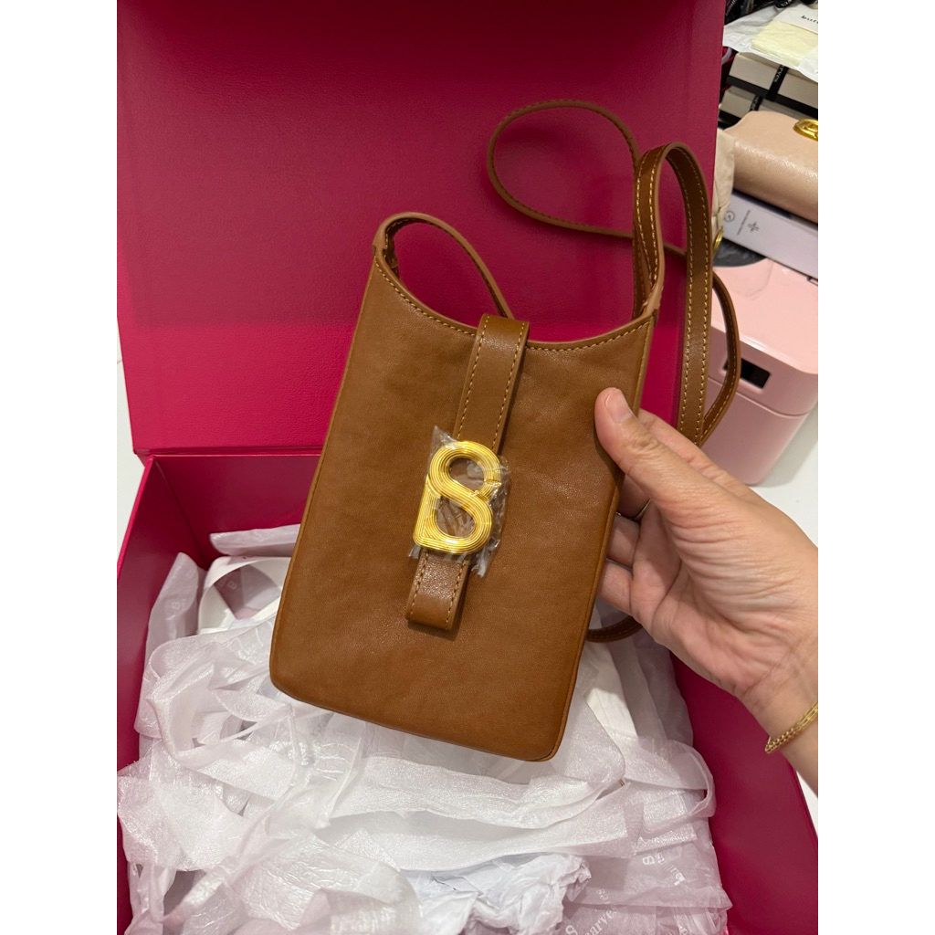 LOLA PHONE BAG BUTTONSCARVES