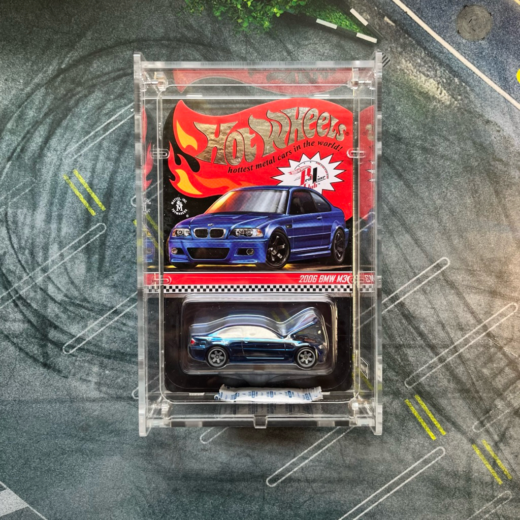 Hot Wheels Red Line Club 2006 BMW M3 BLUE
