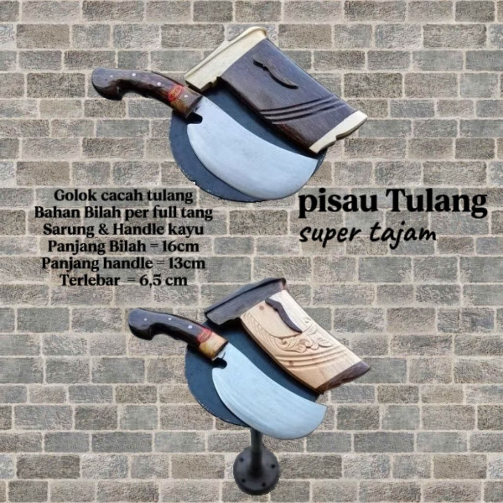 Pisau potong daging pisau tulang pisau dapur