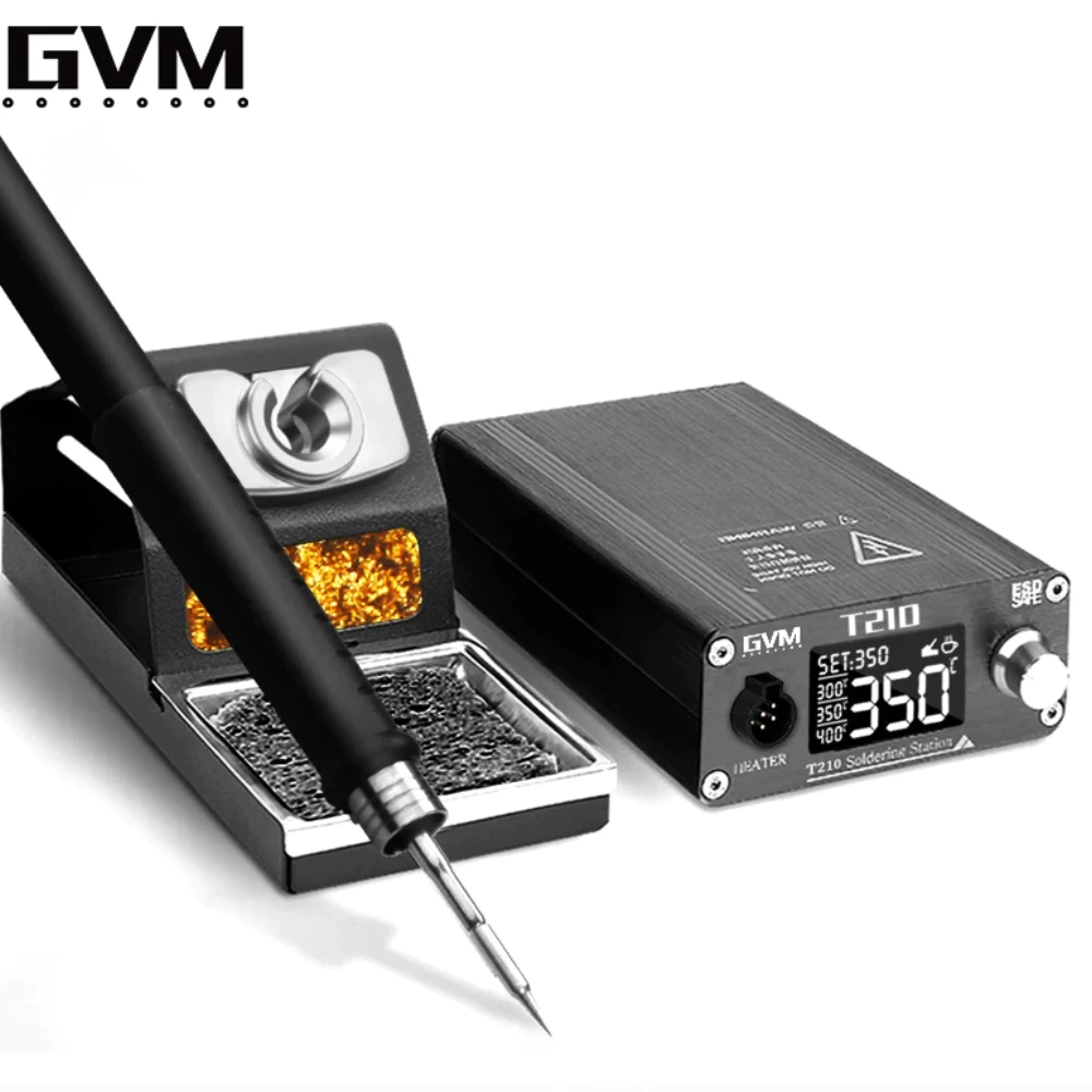 SOLDER STATION GVM  T210 ( MATA SOLDER C210 ) ORIGINAL
