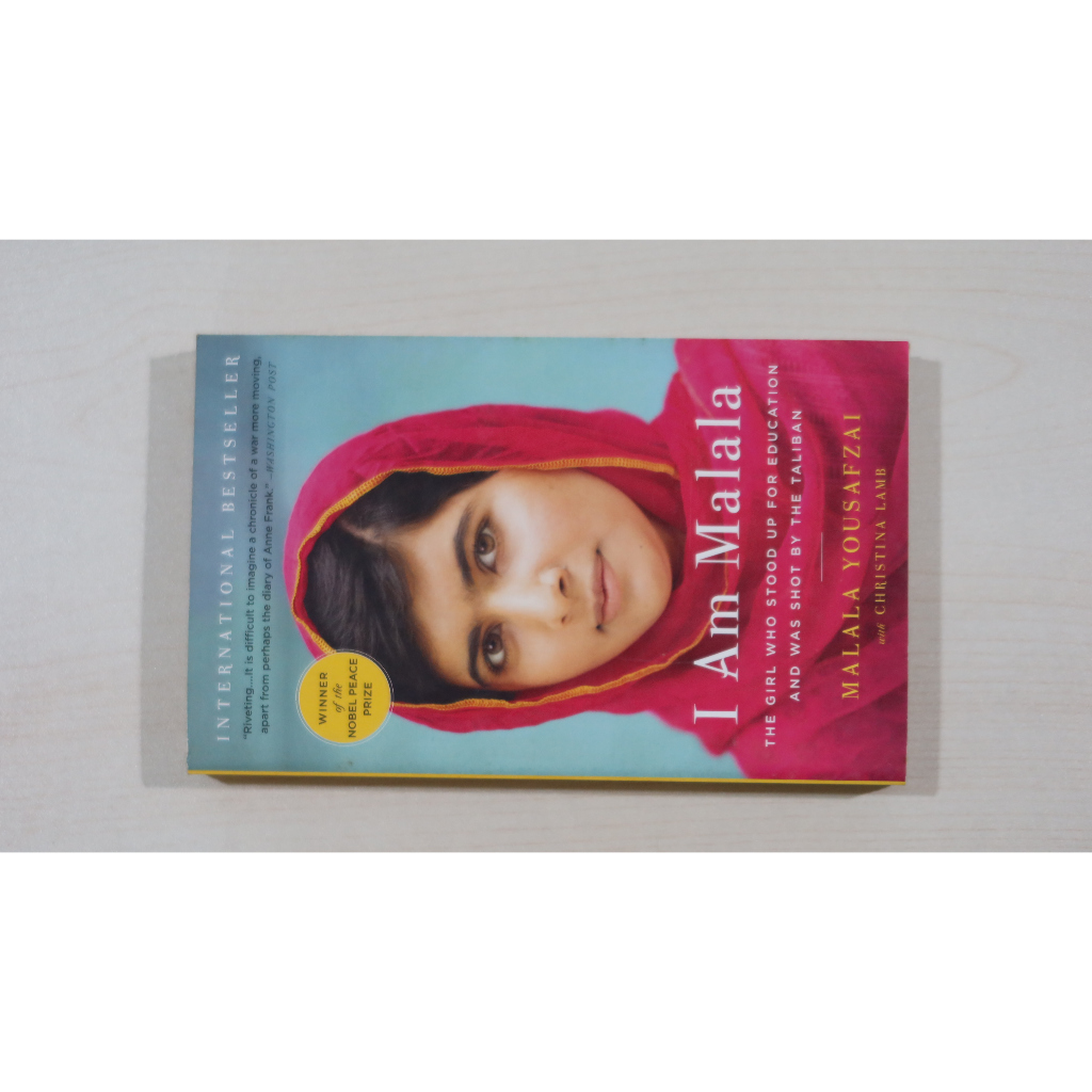 I Am Malala. Author by Malala Yousafzai. ISBN: ‎ 9780316322409
