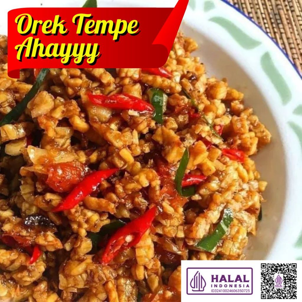200gr Tempe Orek Pedas Manis/ Kering Tempe Pedas Manis/ Orek Tempe Pedas Manis/ Kering Tempe/ Orek T