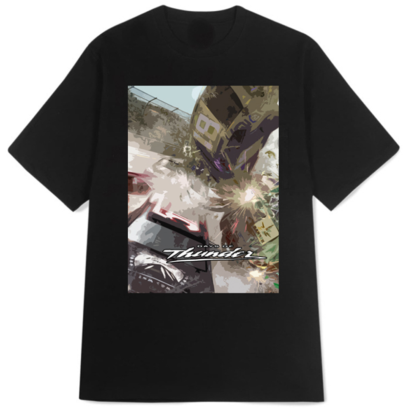 Kaos Cole Trickle Days Of Thunder Tshirt 100% Cotton || Casual Unisex T-SHIRT Size S  M L XL XXL 3XL