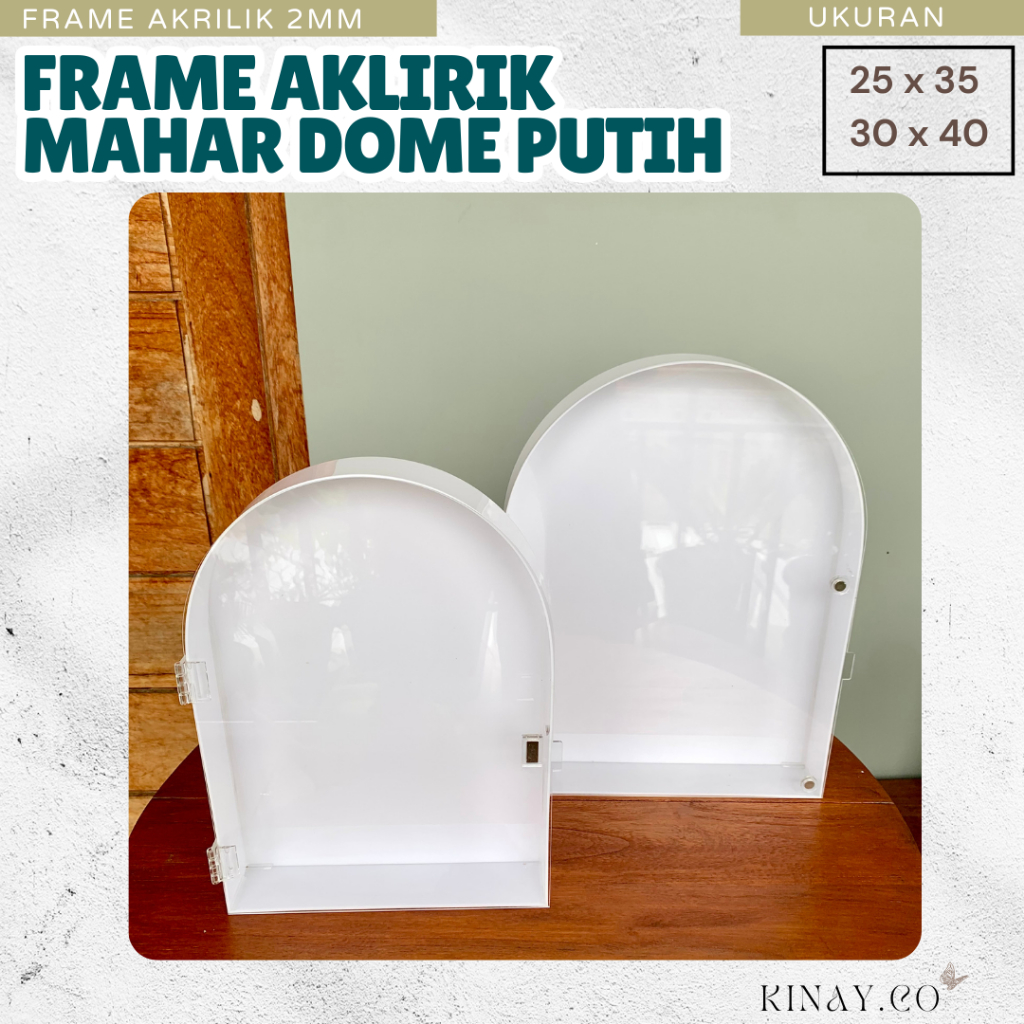AKRILIK MAHAR DOME WARNA/BOX AKRILIK WARNA