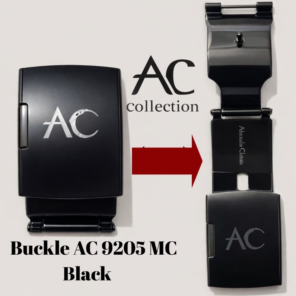 Buckle Jam Tangan Alexandre Christie AC 9205 MC