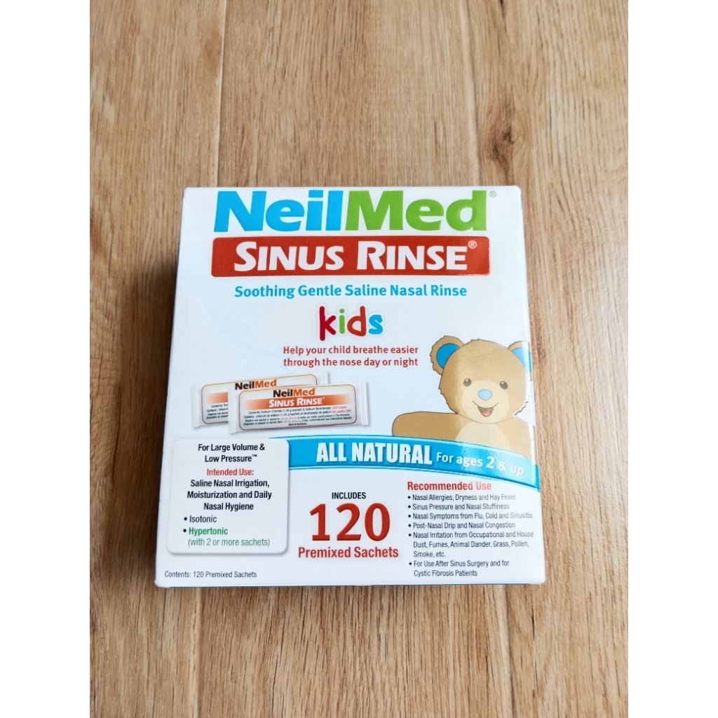 Neilmed sinus Rinse kids 120 premixed sachets original Malaysia