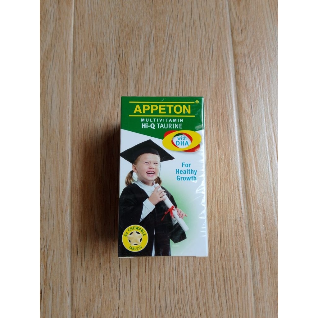 Appeton multivitamin hi q taurine isi 60 original Malaysia