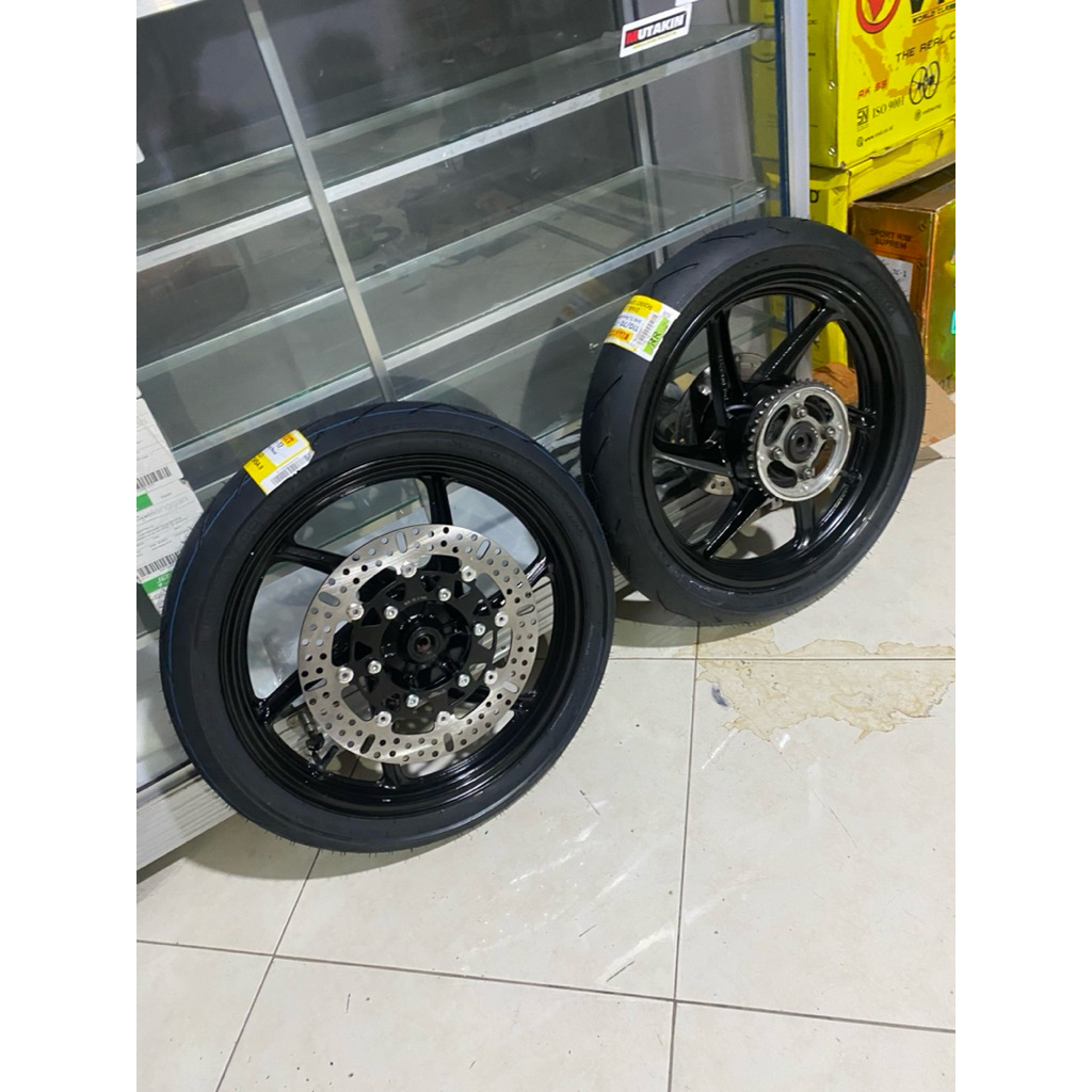 velg cb150r old pnp ninja r ss rr ban pirelli