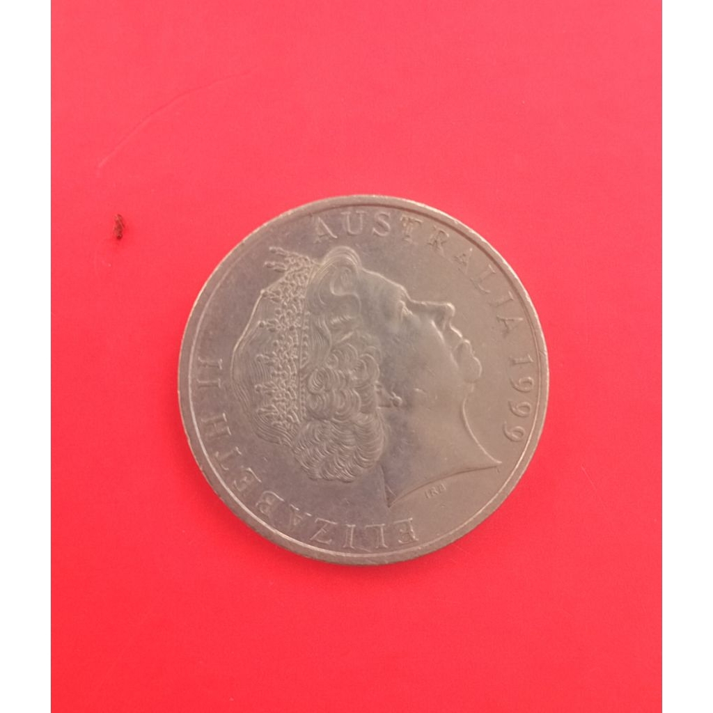 Koin Australia 5 Cents tahun 1999
