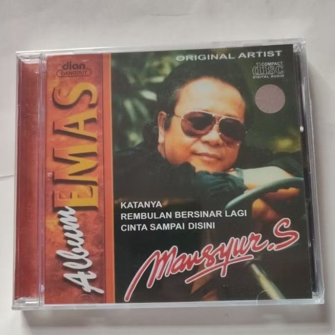 CD ALBUM EMAS MANSYUR S KATANYA