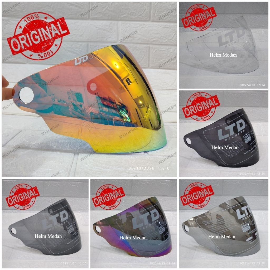 Kaca Original Helm LTD Sport dan LTD avent