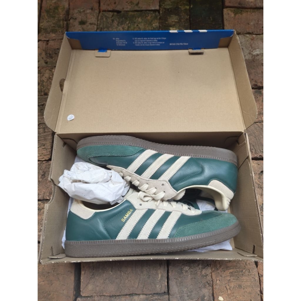 Adidas Samba OG Collegiate Green size 43 1/3 (second) original