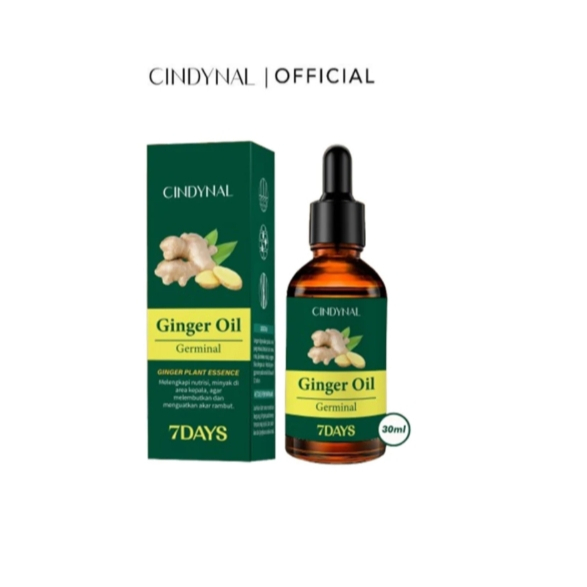 ginger oil Cindynal Natural Essence Ginger Hair Solution Penumbuh Rambut, Serum Perawatan Rambut