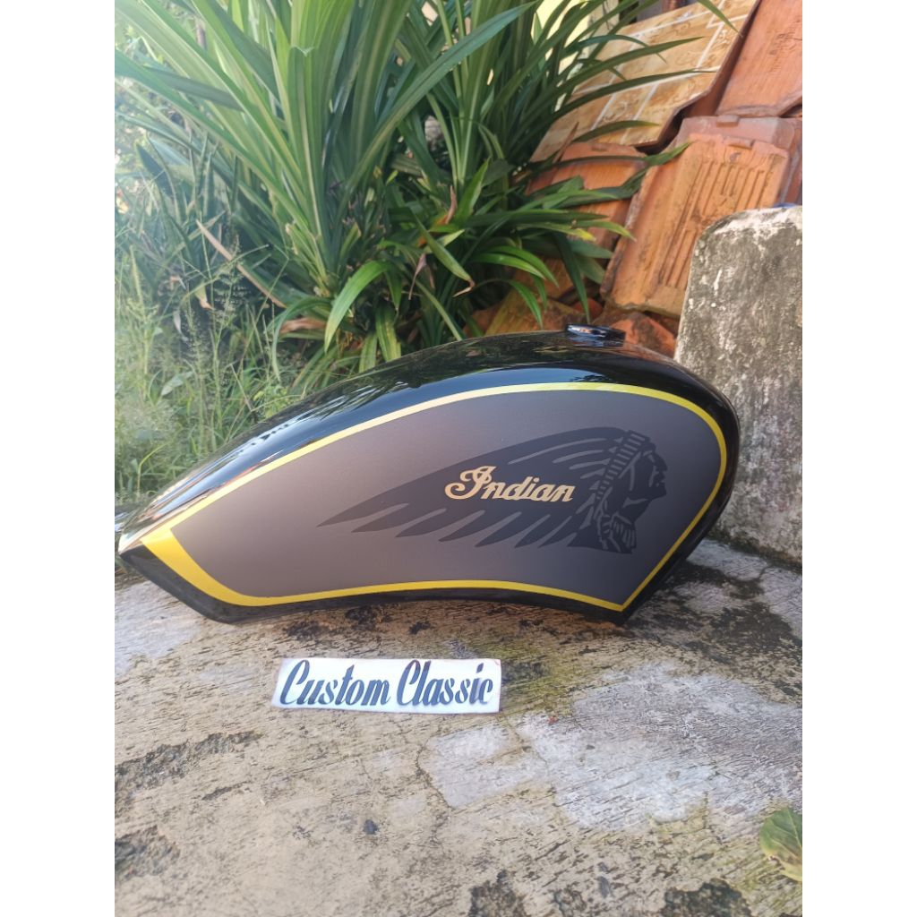 Tangki Custom Indian Bobber Japstyle