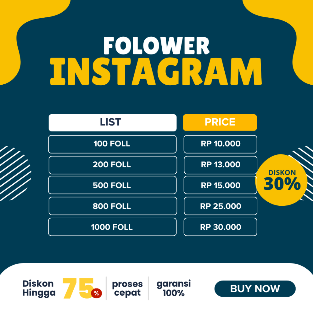FOLLOWER INSTAGR*M REAL AKUN