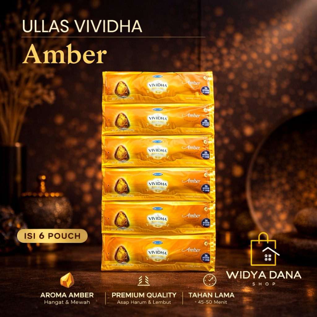 Dupa ULLAS RENTENG 6pounch - AMBER