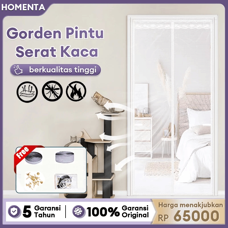 Tirai Pintu Kamar Tirai Magnet Tirai Magnet Anti Nyamuk Tirai Magnet Ac Tirai Ac Magnet Pintu