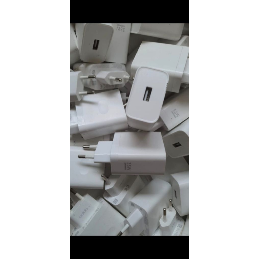 CAS CHARGER ADAPTOR KEPALA CASAN BATOK OPPO REALME COPOTAN ORY ASLI BAWAAN 10 WATT 18 33 45 65 80 10