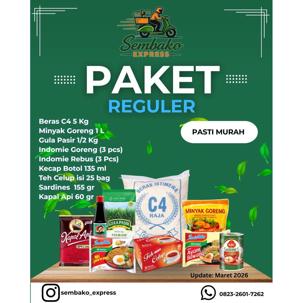 SEMBAKO JOGJA - PAKET REGULER
