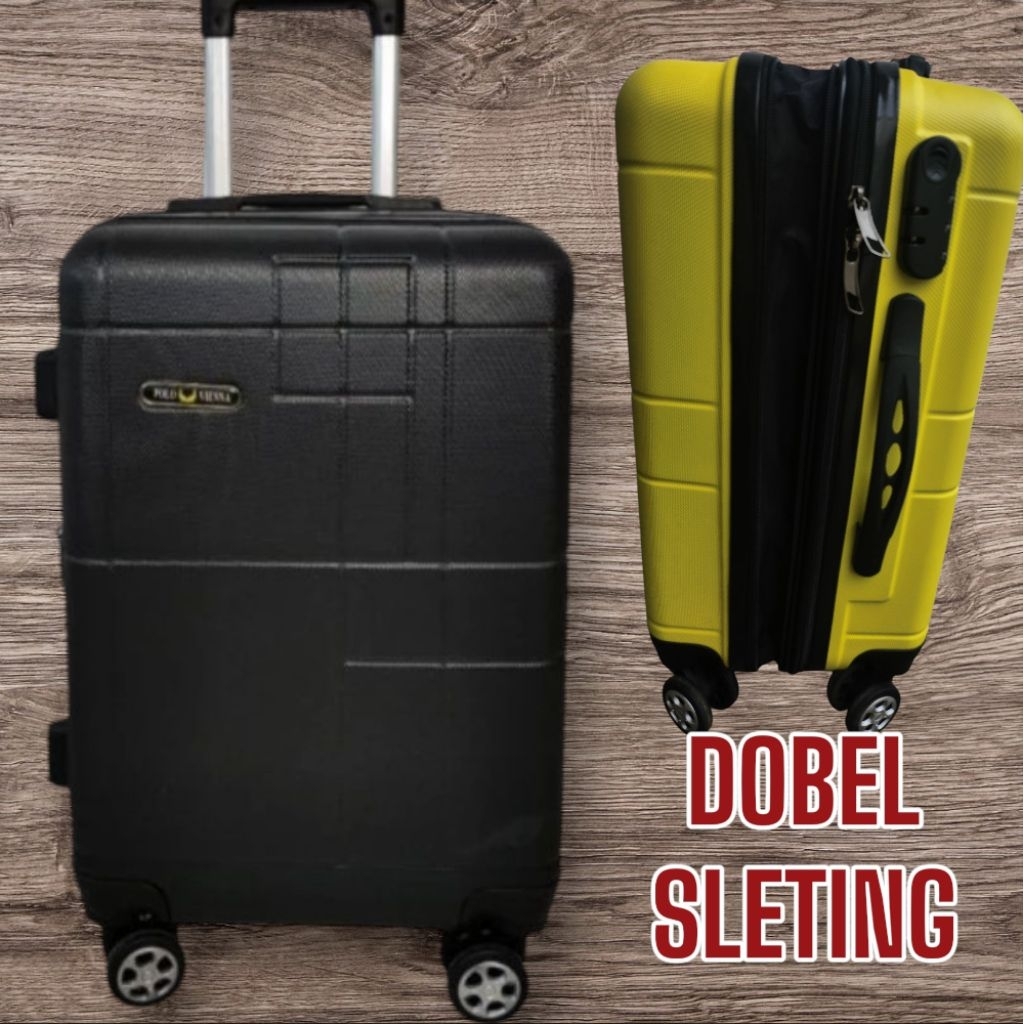 Koper 20 inch Expand Resleting 2 Koper Kokoh Koper Kabin Cabin Koper sedang Koper Tahan Banting Kope