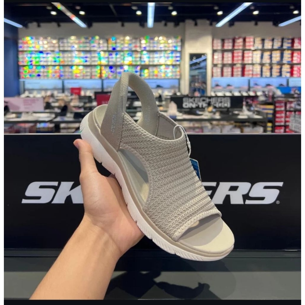 ORIGINAL STORE ‼️SANDAL SKECHERS SUMMIT 2026 - NATURAL