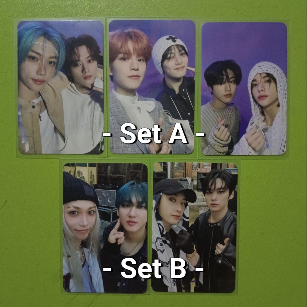 PHOTOCARD PC OFFICIAL STRAY KIDS SKZ UNIT ROCKSTAR HOP SET