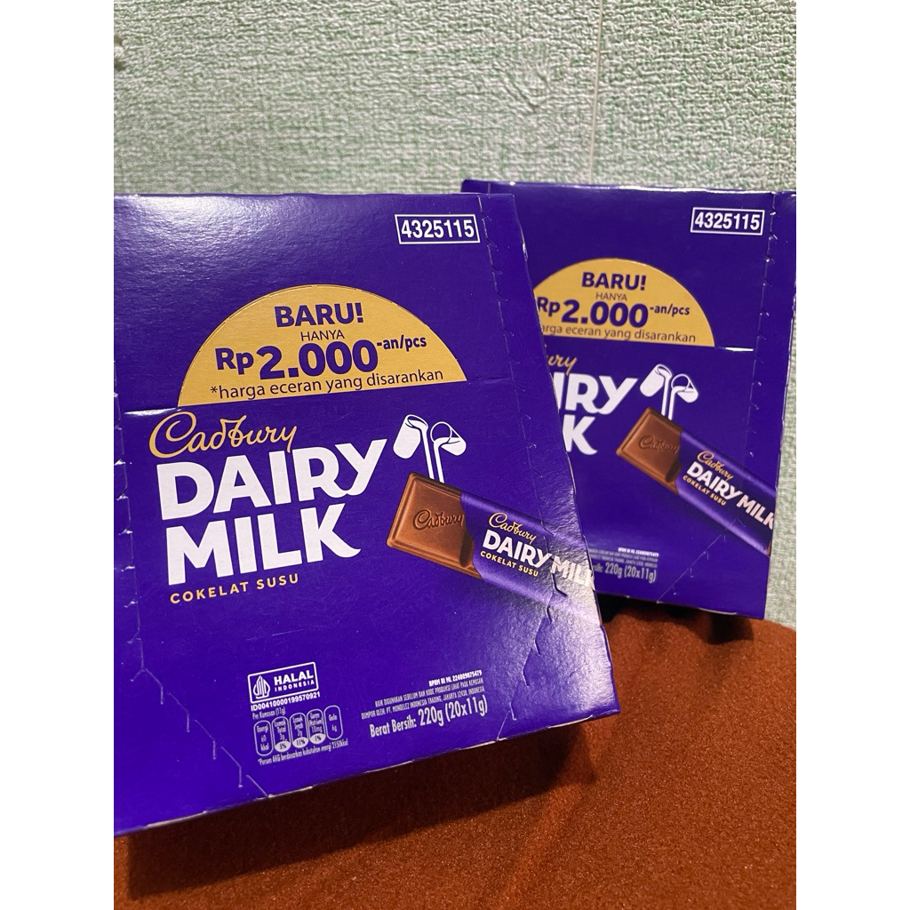 COKLAT  CADBURY DAIRY MILK