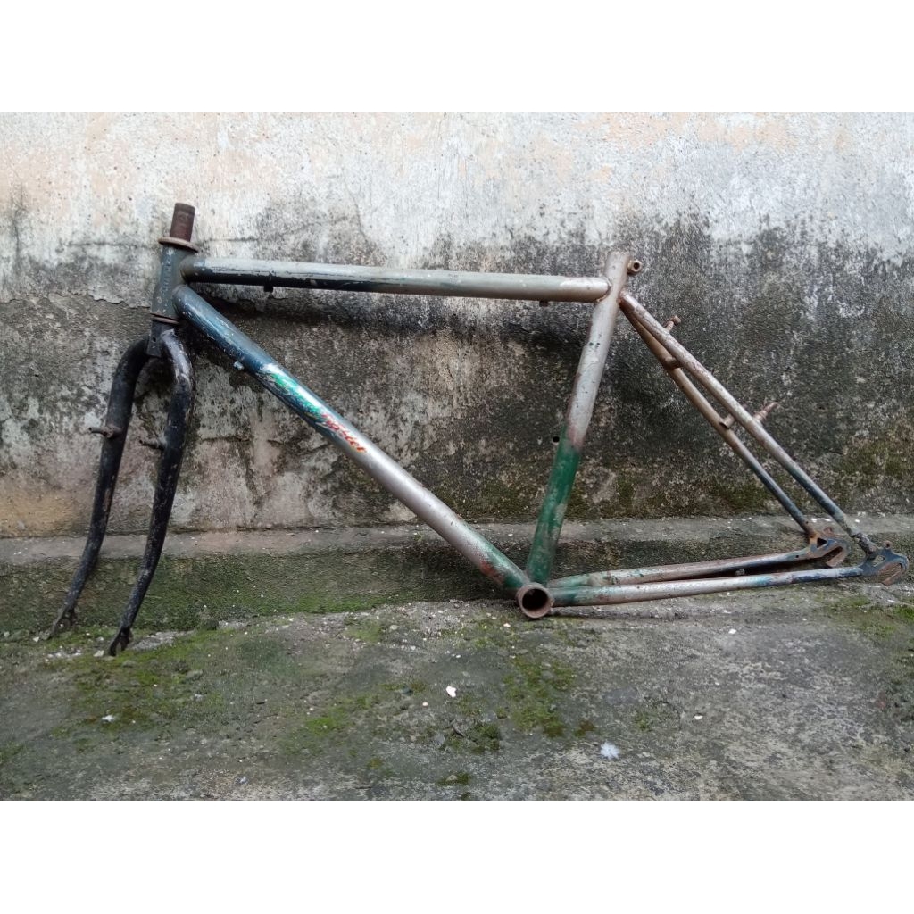 Frame fork MTB jadul kode SL554962 size 17.5 inch