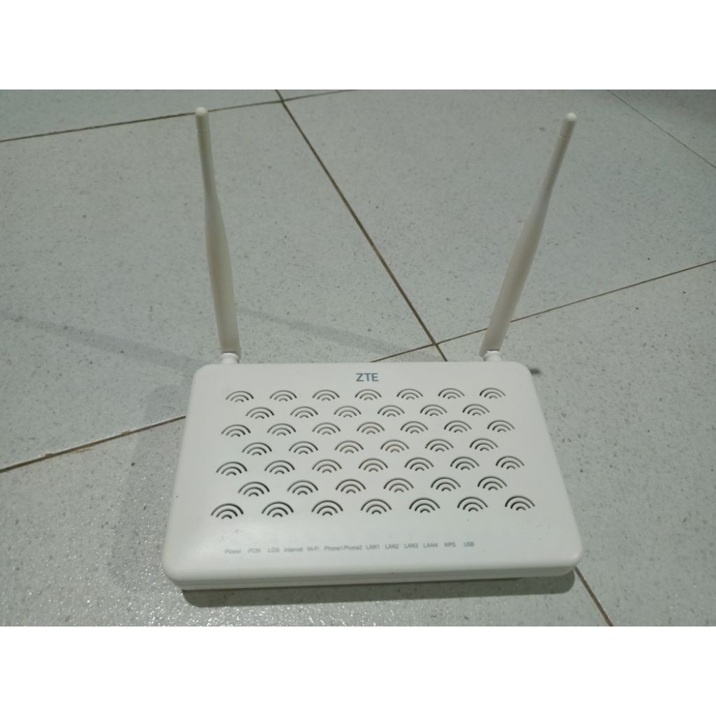 Modem Router ZTE ZXHN F609 2017 Bekas Normal