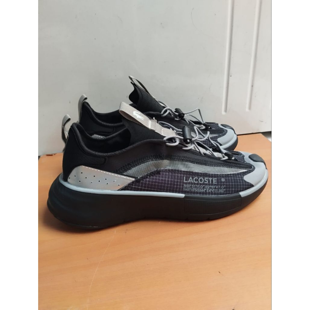 SEPATU RUNNING SNEAKERS CASUAL LACOSTE SIZE 43 BEKAS PRELOVED