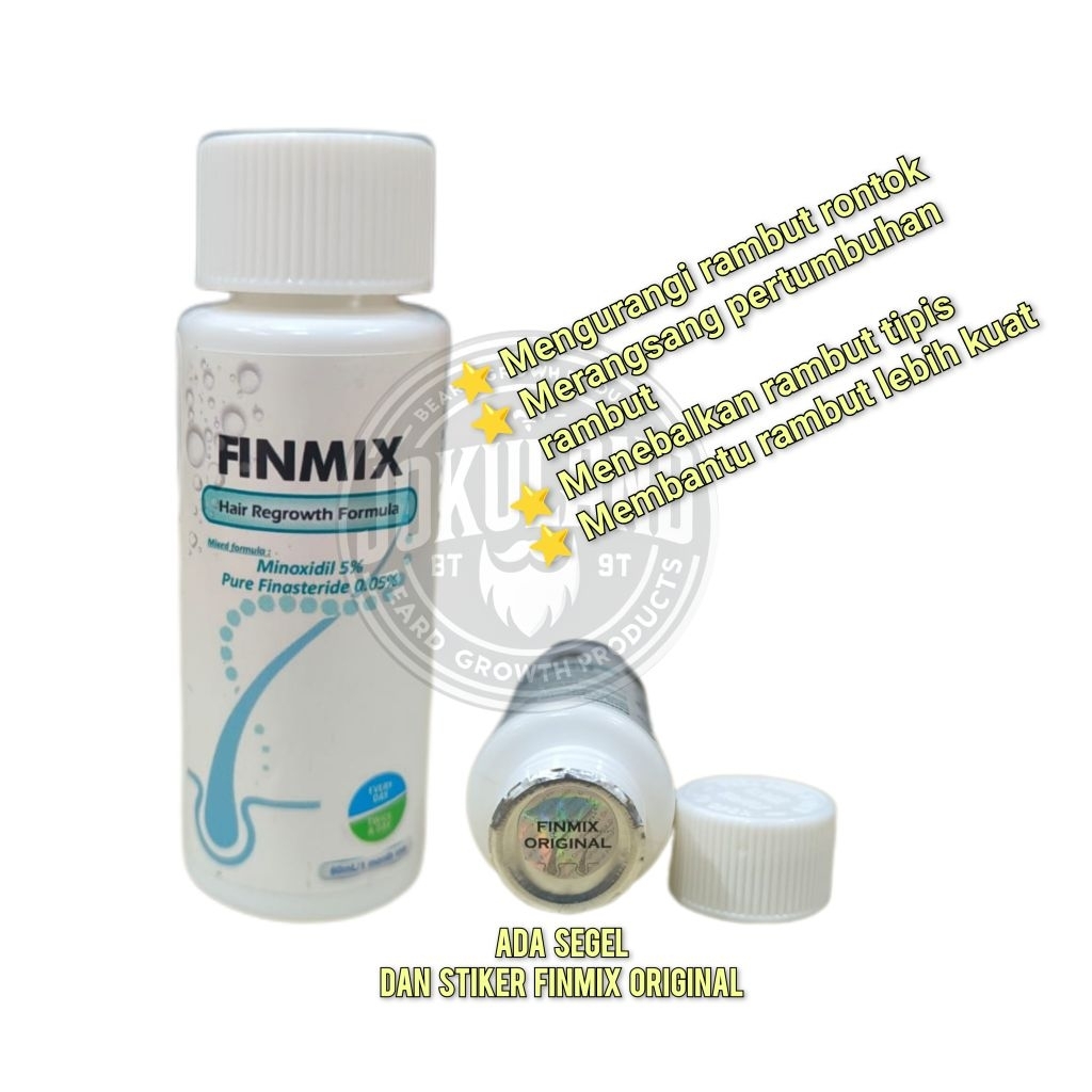 FINMIX ORIGINAL USA Penumbuh Rambut | Hair Growth Serum Anti Rontok Penebal Rambut