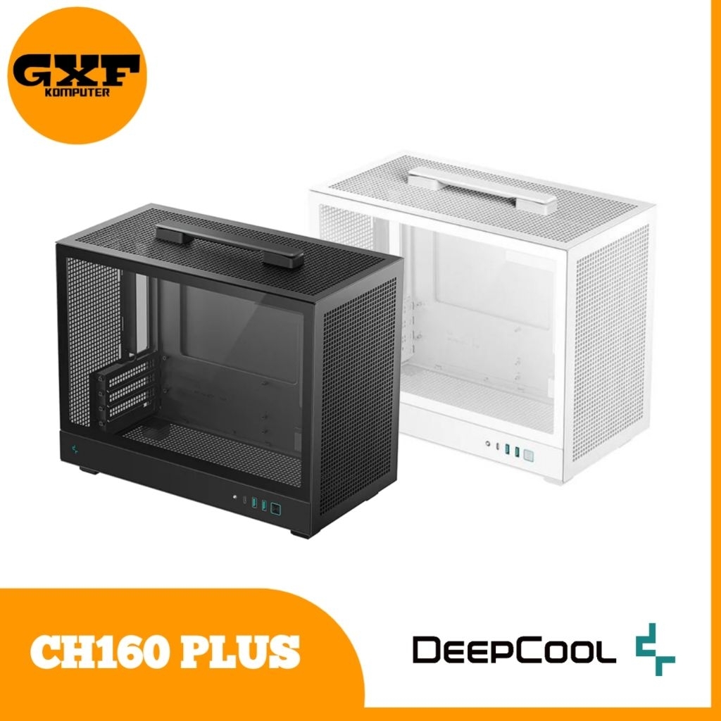CASING DEEPCOOL CH160 PLUS - M-ATX - WITH HANDLE