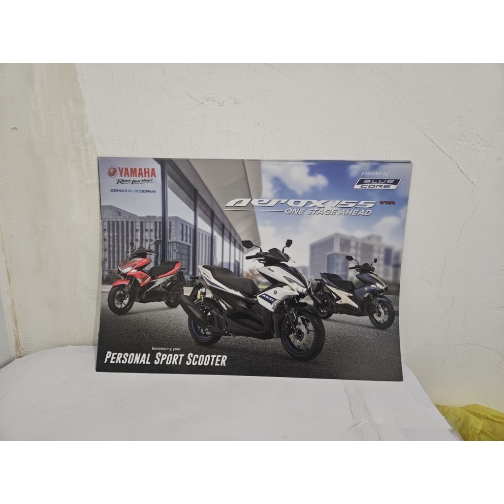 brosur katalog motor yamaha aerox 2018 leaflet