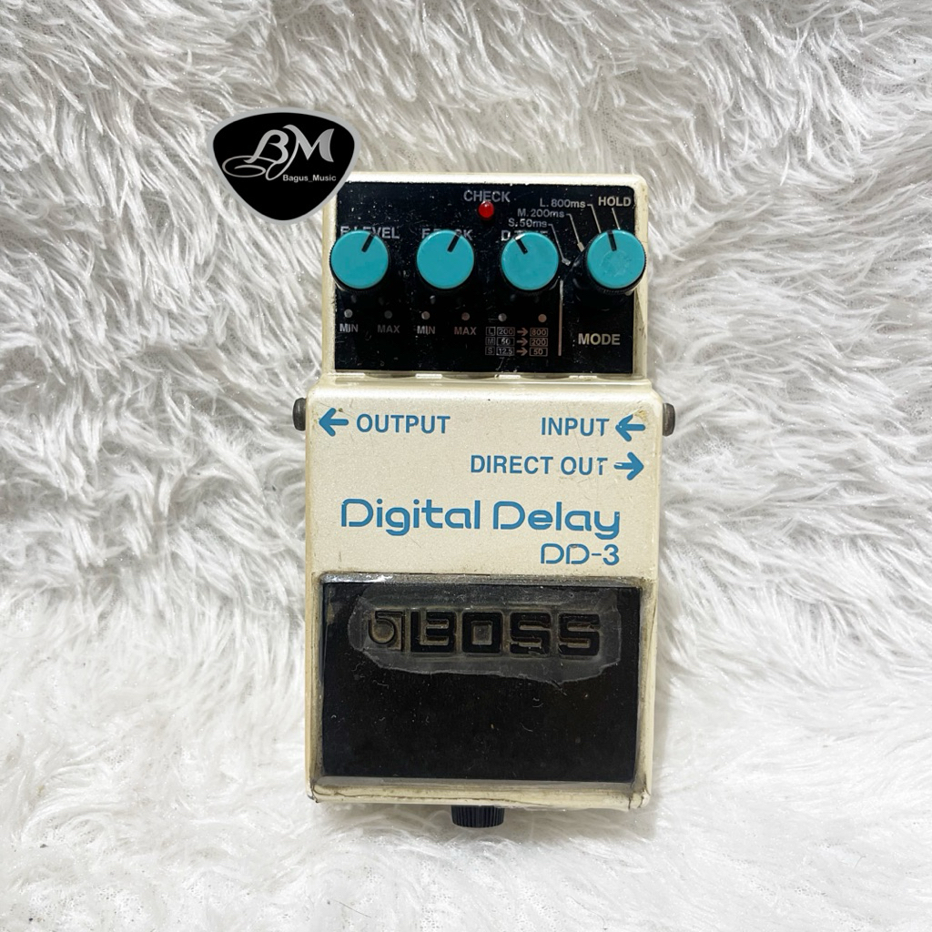 Efek gitar Boss digital Delay dd3