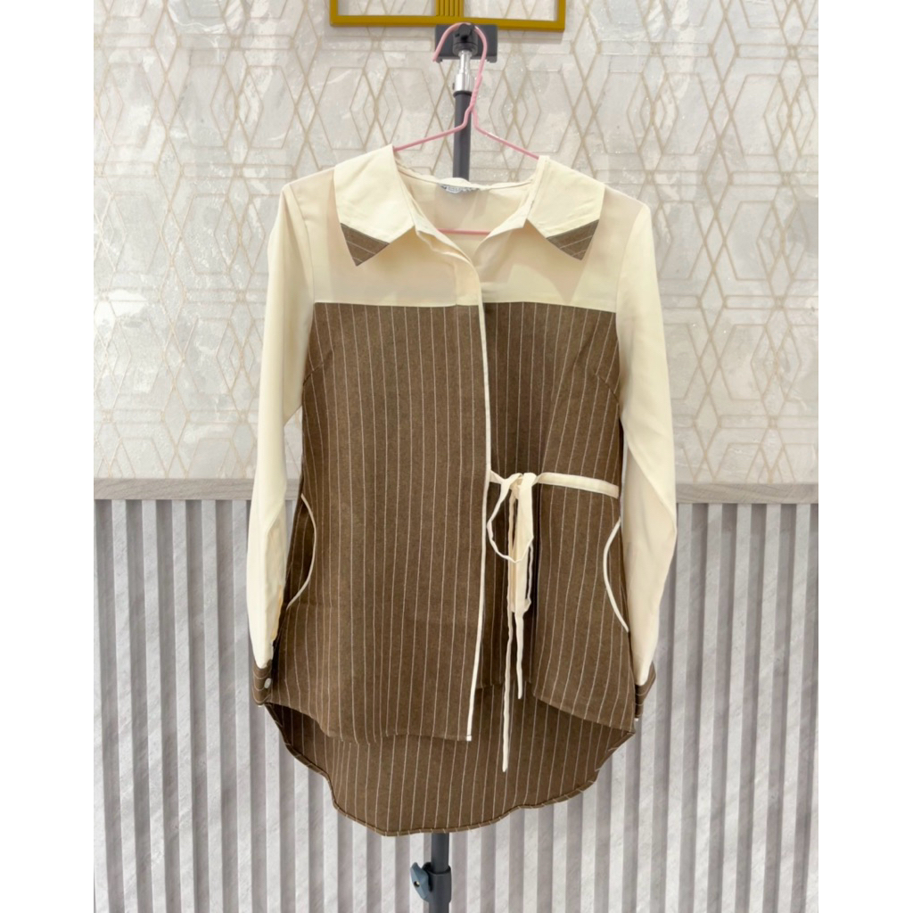 Preloved Nina Nugroho Shirt and Pants