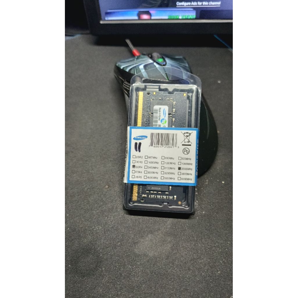 Ram ddr4 8gb 2666mhz