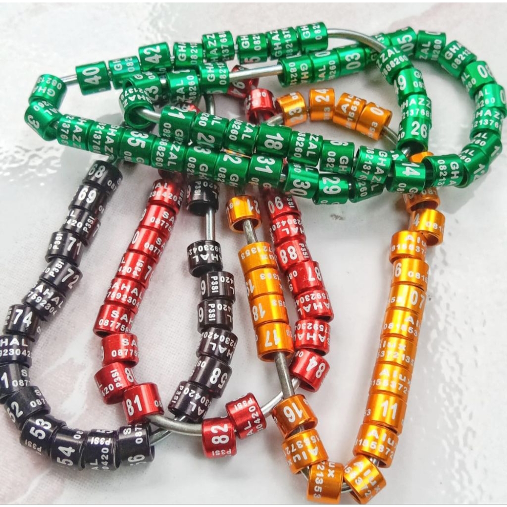 RING BURUNG KENARI MODEL LASER CUSTOM NAMA