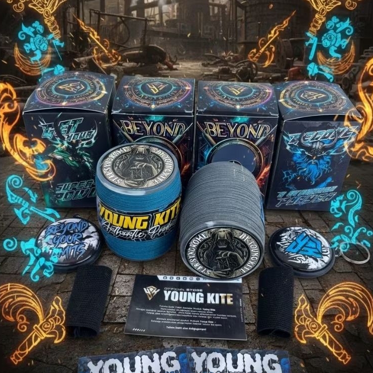 Gelasan STARSYNDROME Matot bahan abu By Young Kite Spesial Daily & Tournament Kuat dan Super Tajam