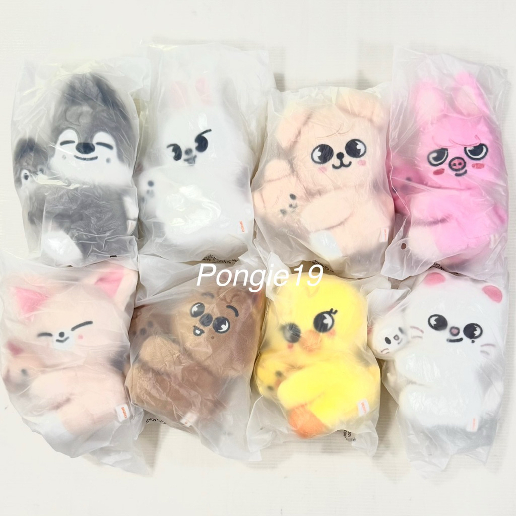 SKZOO MAGNET PLUSH SET / STRAY KIDS WOLF CHAN / LEEBIT / DWAEKKI / JINIRET / HAN QUOKKA / BBOKARI / 