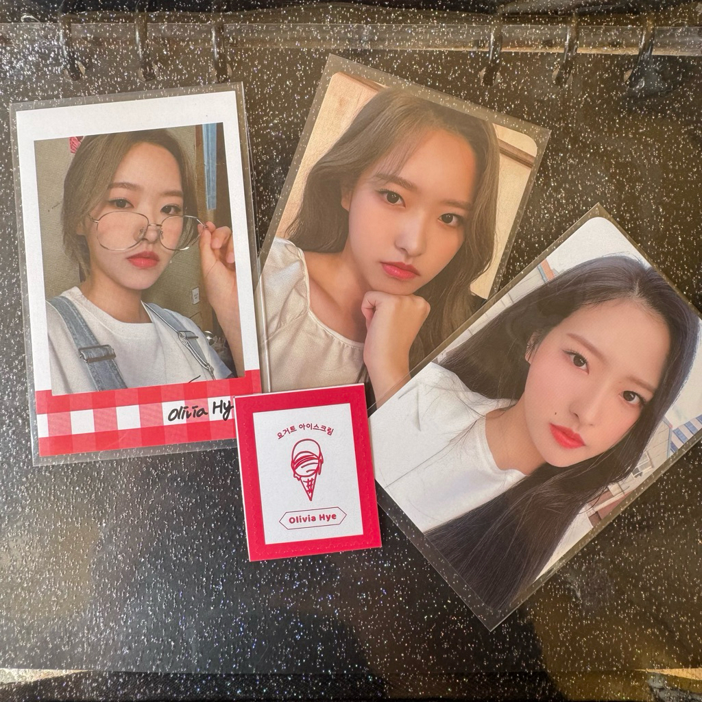 [READY] Photocard Olivia Hye Son Hyeju Official Loona Yyxy Loossemble Season Greetings Island Album 