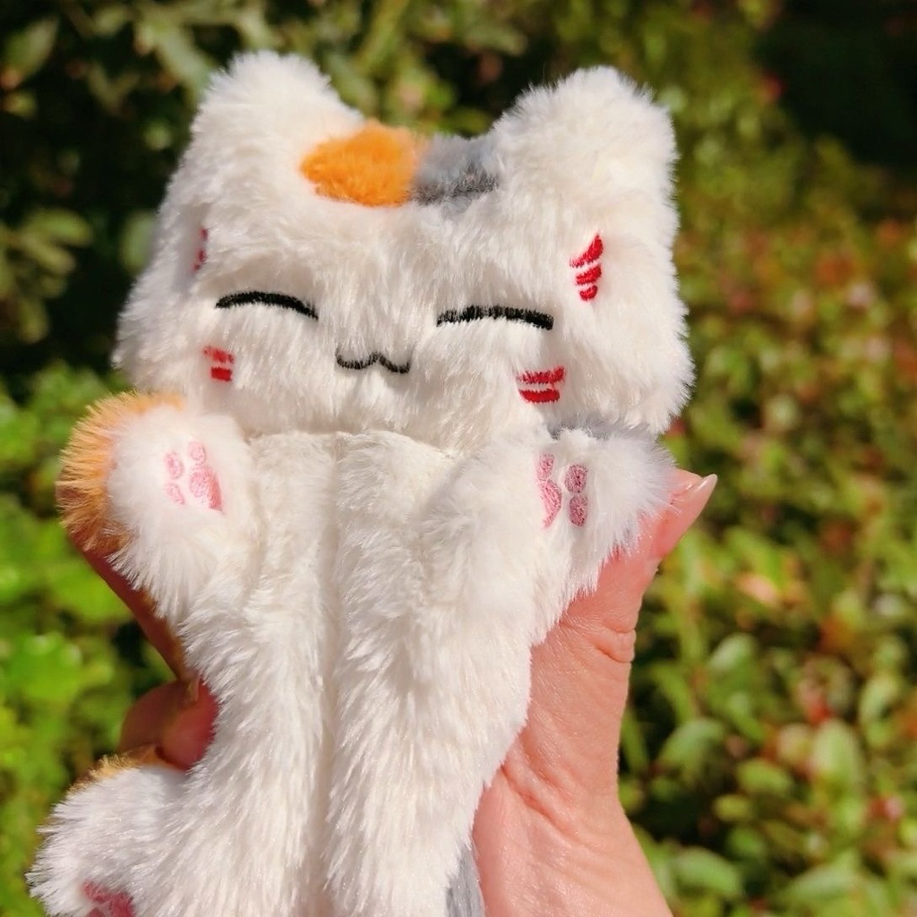 PREORDER Boneka bean bag Nyanko-sensei (Natsume’s Book of Friends), merchandise karakter kucing (Nya